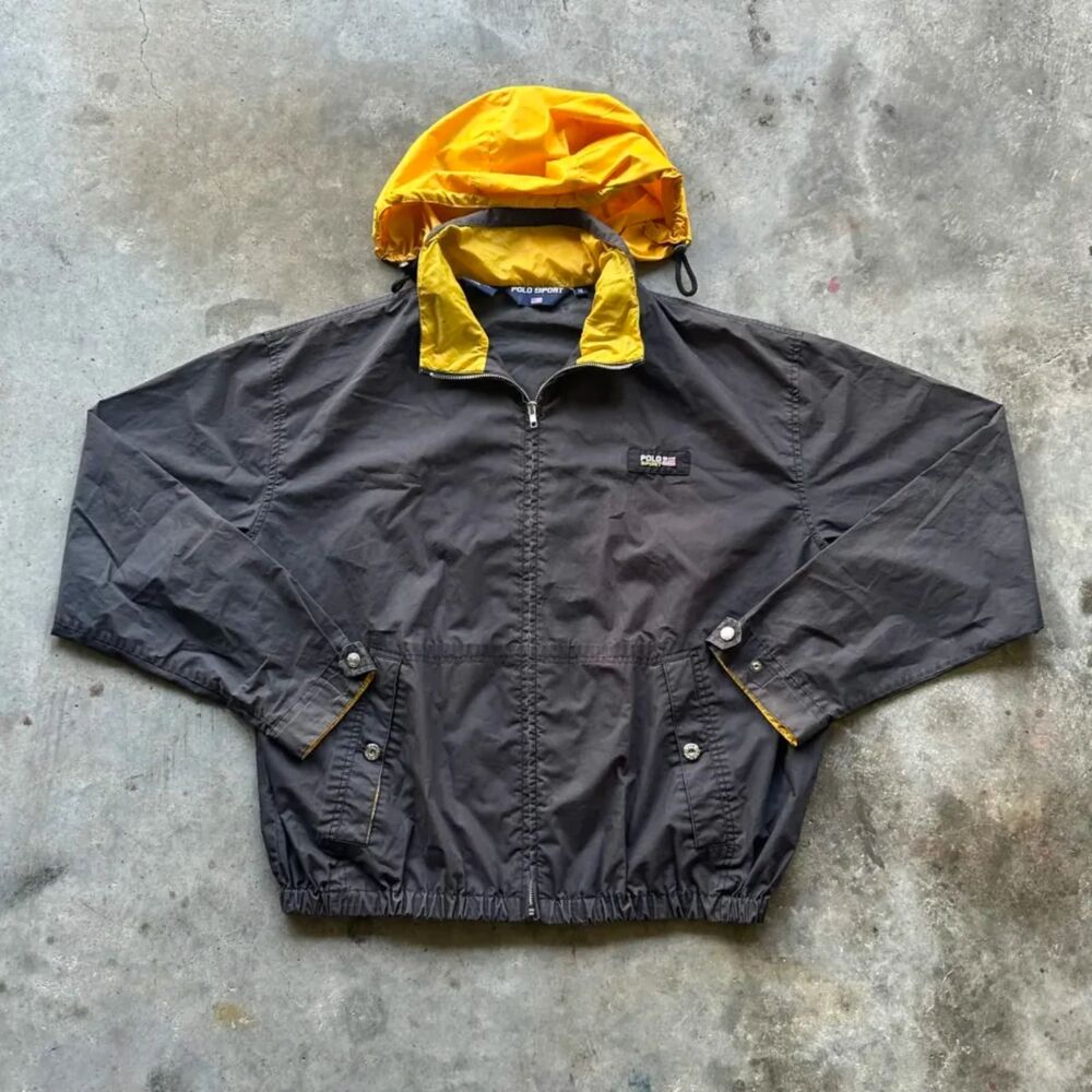 Vintage 1990s Polo Sport Ralph Lauren Ocean Challenge Jacket Size XL
